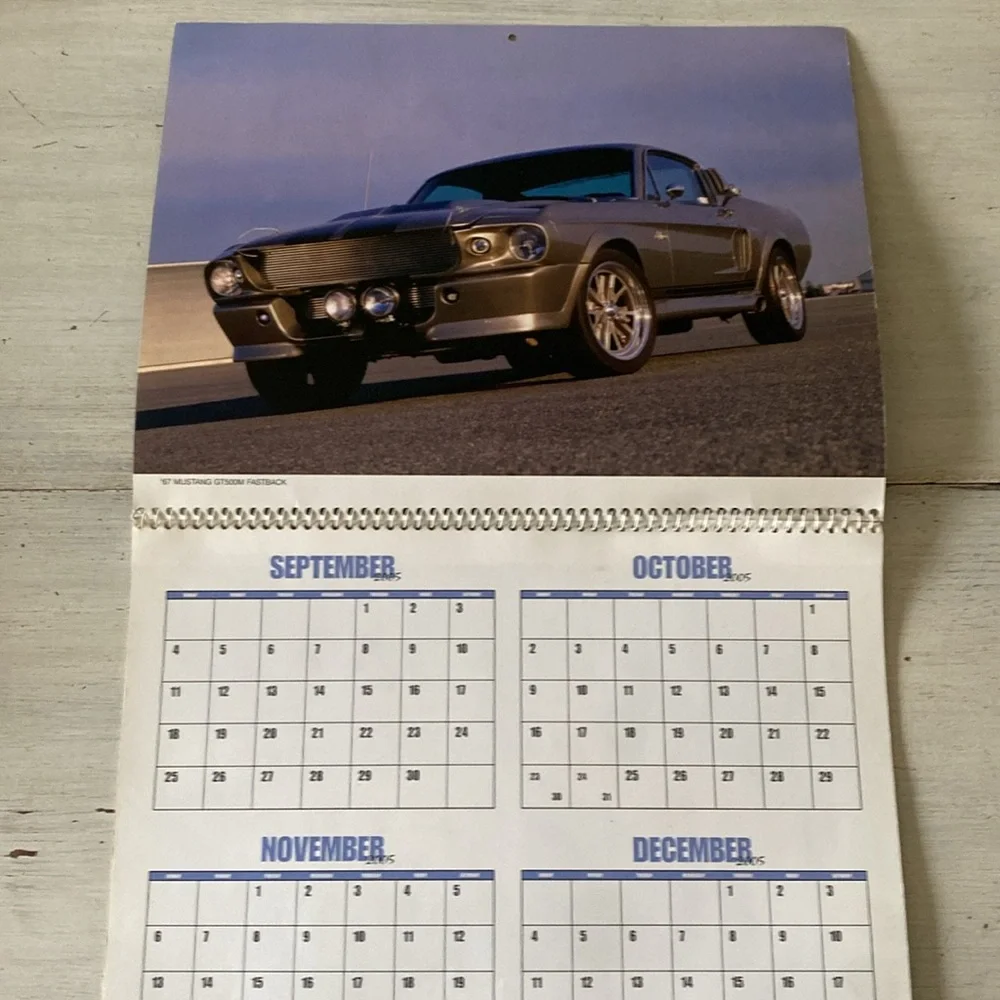 2006 Muscle Cars Wall Calendar